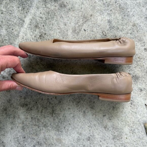 Poppy Barley Taupe On the Go Ballet flats, size 7 - Picture 4 of 14